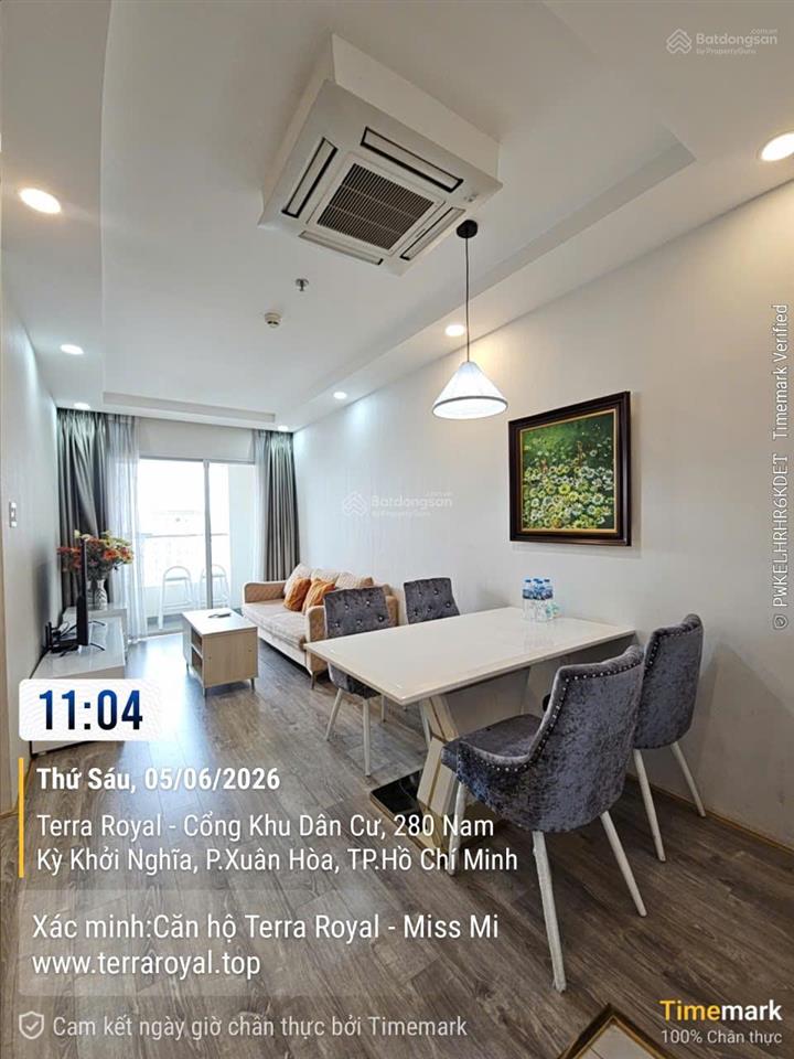 Bán gấp căn hộ terra royal 71m2 giá 9 tỷ, 2pn 2wc, view thoáng.  pkd chủ đầu tư 0935 252 ***
