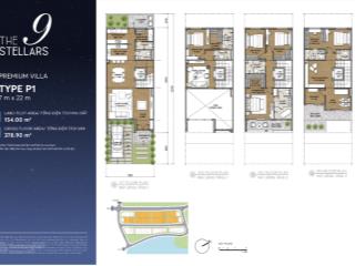 Villa căn góc 2 mặt tiền the 9 stellars (đối diện công viên) thiện chí bán sớm.