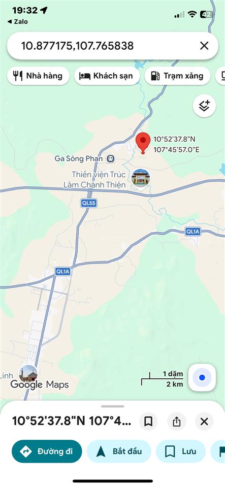 Bán xã tân lập, hàm thuận nam, 700 triệu, 6500m2, pháp lý đầy đủ