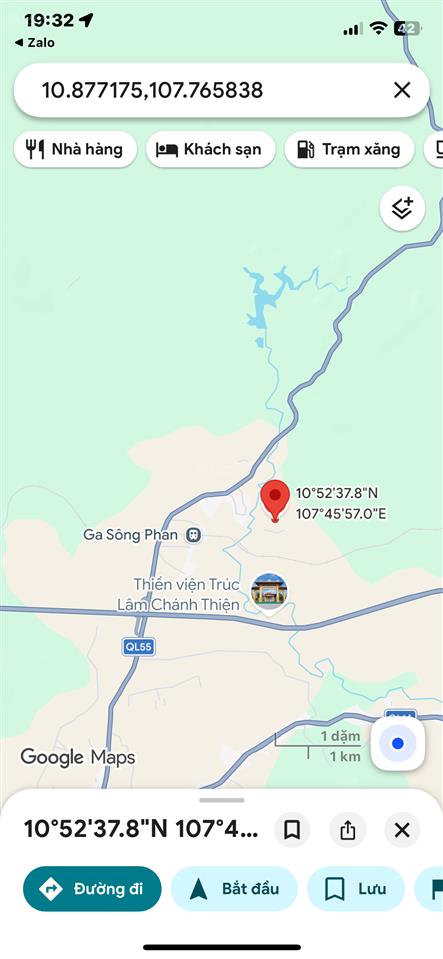 Bán xã tân lập, hàm thuận nam, 700 triệu, 6500m2, pháp lý đầy đủ