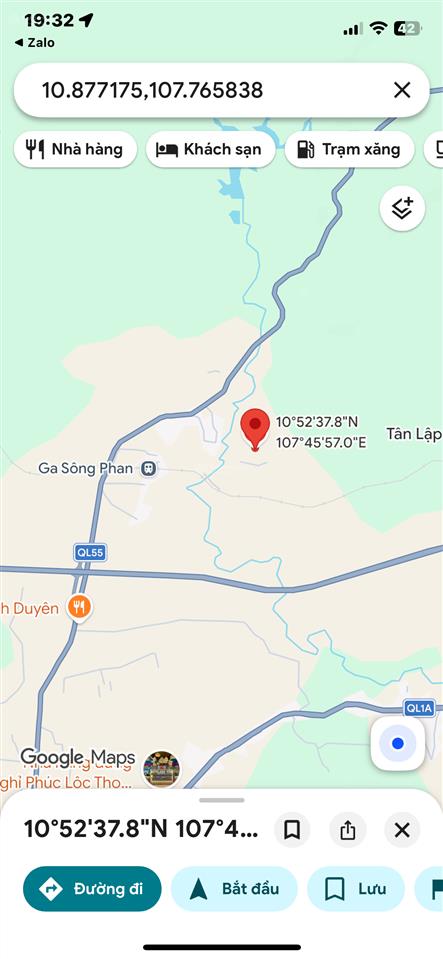 Bán xã tân lập, hàm thuận nam, 700 triệu, 6500m2, pháp lý đầy đủ