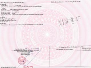 Chỉ 1 lô duy nhất đẹp giá tốt đường d9 khu tái định cư hòa lợi, ngay trung tâm thành phố mới bdương