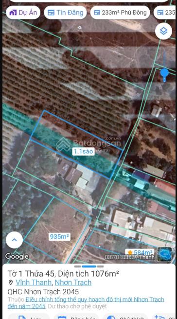Bán đất nhà vườn đường hòa bình 1076m2 có 300m2 thổ cư