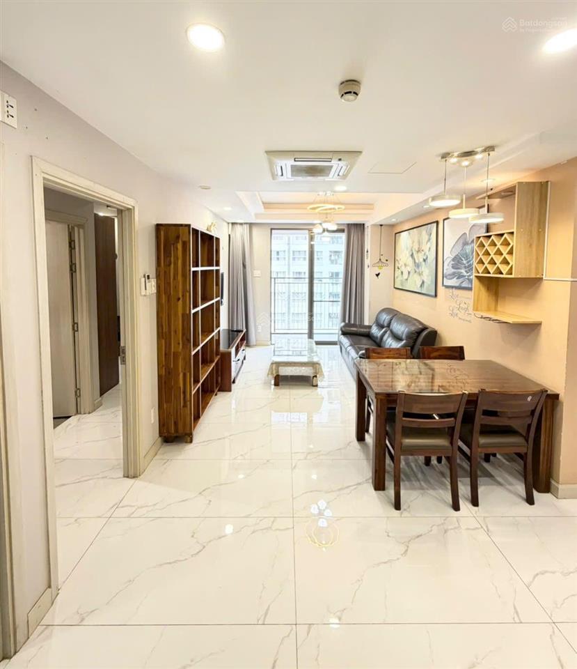Cho thuê saigon south, căn hộ thiết kế 2pn  2wc, diện tích 76m², đầy đủ nội thất. giá 15 tr/th