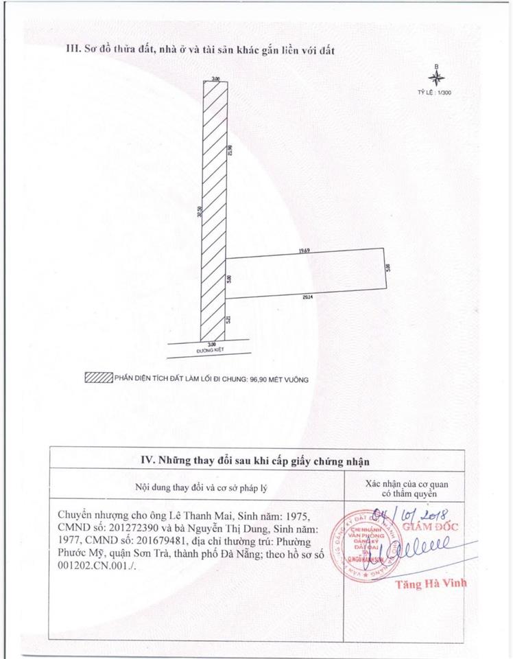 Bán gấp lô đất kiệt lưu quang vũ phường hoà quý ngay lang đại học