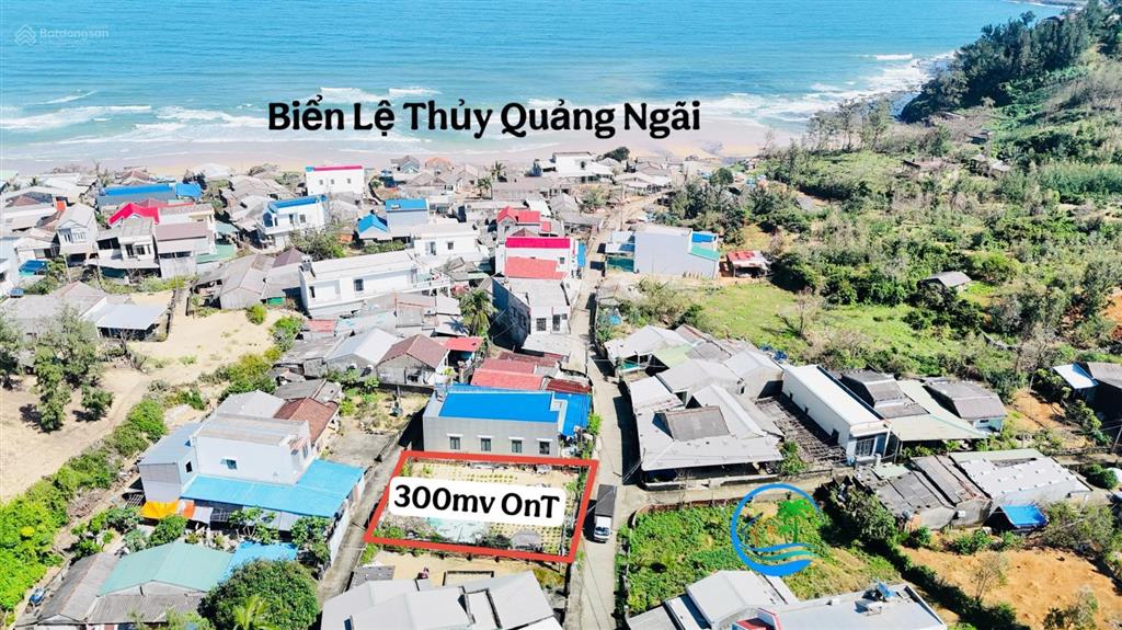 Lô đât vườn 300mv flu thổ cư chia 3 lô ổn áp ra biển 1p