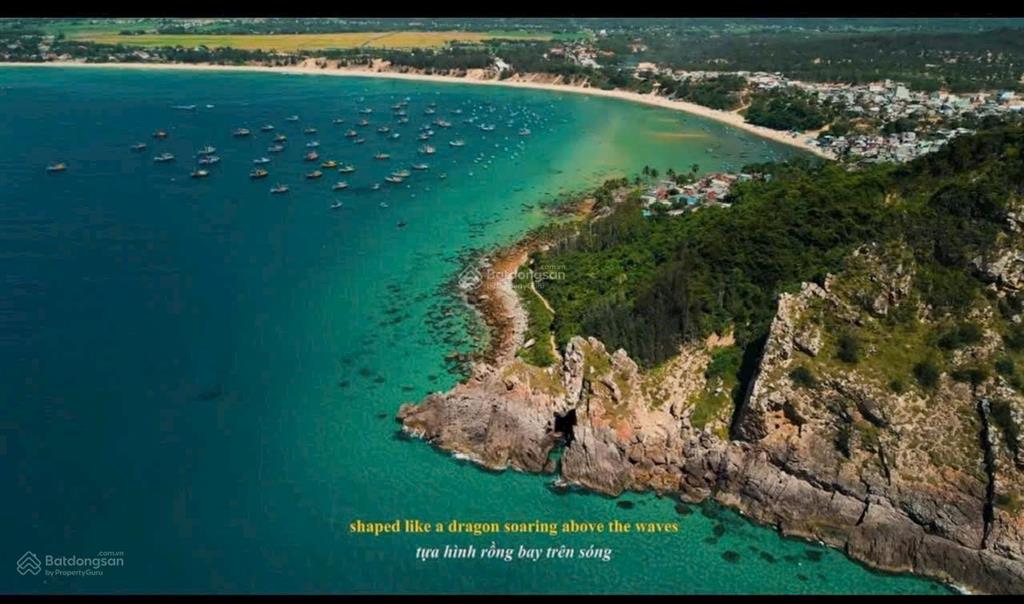 View trực diện biển mũi vi rồng khá đẹp