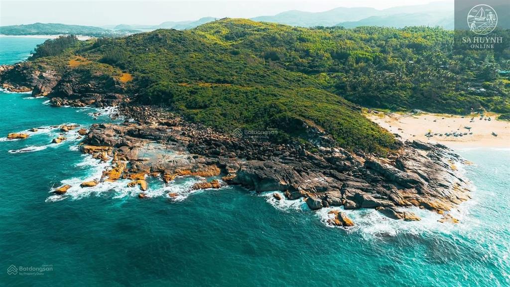 View trực diện biển mũi vi rồng khá đẹp