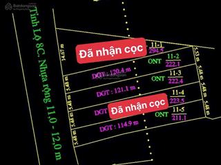 Mặt tiền tỉnh lộ 8c, khánh hòa, giá cực tốt
