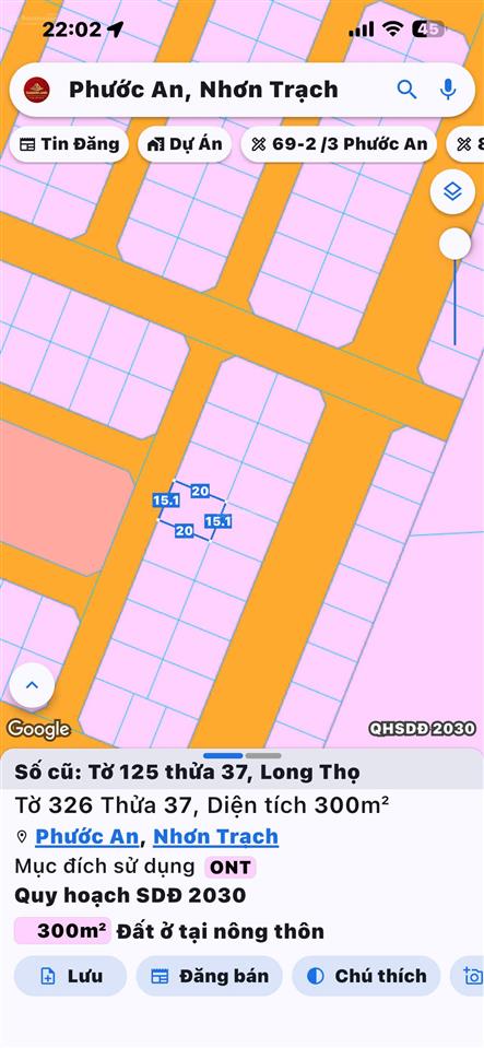 Không chờ được cầu cát lái  chủ cắt lỗ bán nhanh nền nhà vườn dự án hud nhơn trạch.