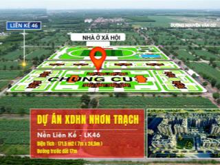 Chủ cần bán trước tết nền liên kế 171 m2 dự án xdhn nhơn trạch