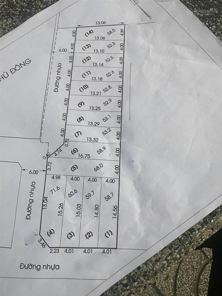 Đất f0  phường an phú đông, sổ hồng riêng công chứng ngay, giá chỉ từ 3,4 tỷ/1 lô,  0933 015 ***