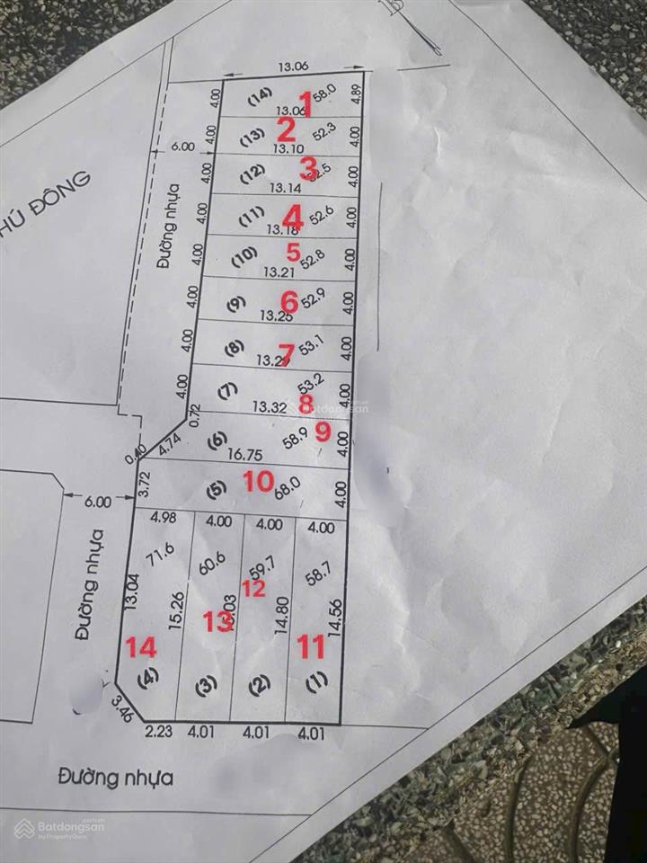 Đất đầu tư phường an phú đông  f0 , giá 3tỷ4  0933 015 ***