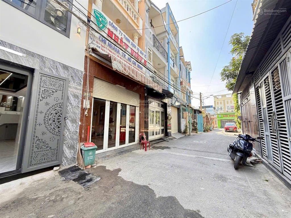 Nhà lê thị riêng  phường thới an, dt 4x14m, đường ô tô thông, giá 7,3 tỷ tl,  0933 015 ***