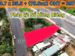 Bán gấp 397m2 đất 2 mặt tiền đường lớn tại phú giáo, hồ chí minh