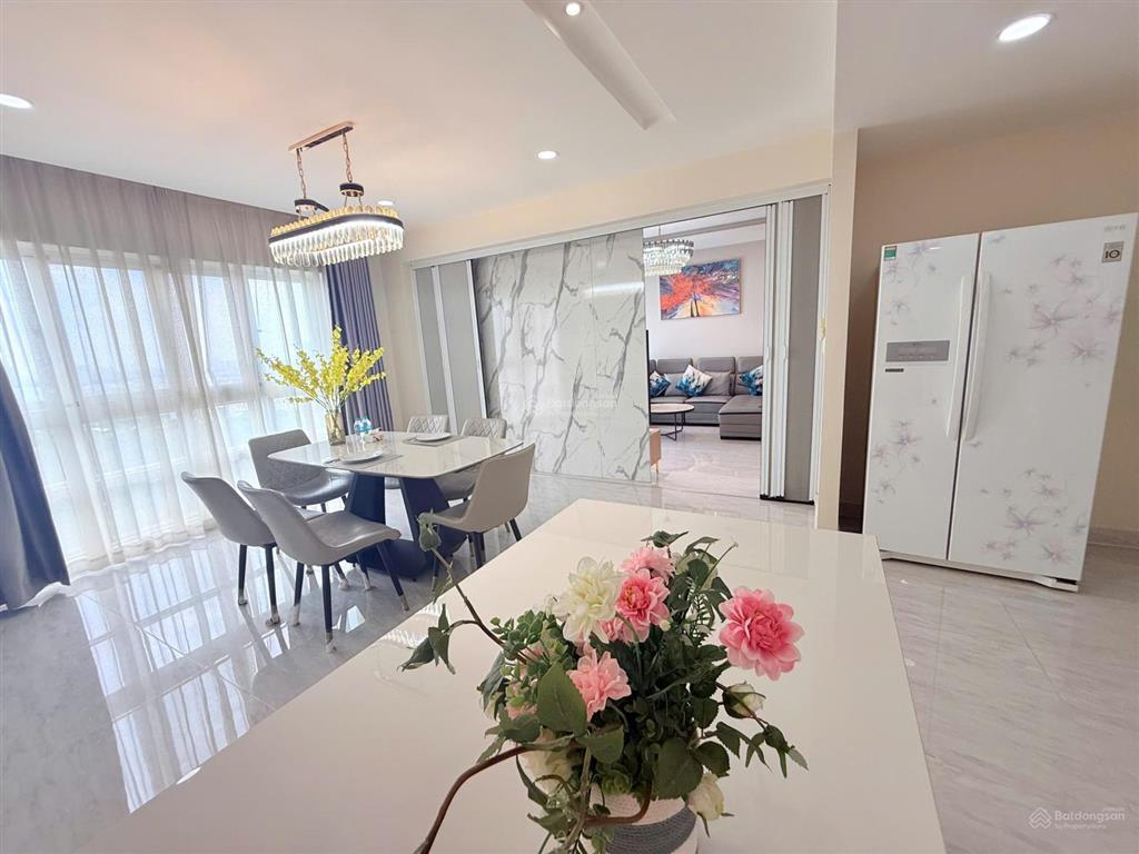 Cho thuê penthouse happy valley 300m² | 5pn | sân vườn riêng | view sông đẹp | full nội thất