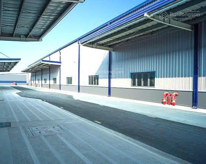 Cho thuê kho, xưởng mới khu khoái châu dt 100.000m2 chia lẻ theo y/c, ốp panel, cần trục 20t, pccc
