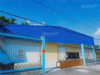 Cho thuê kho 2.200 m2 mặt tiền quốc lộ 61c giá 70 triệu