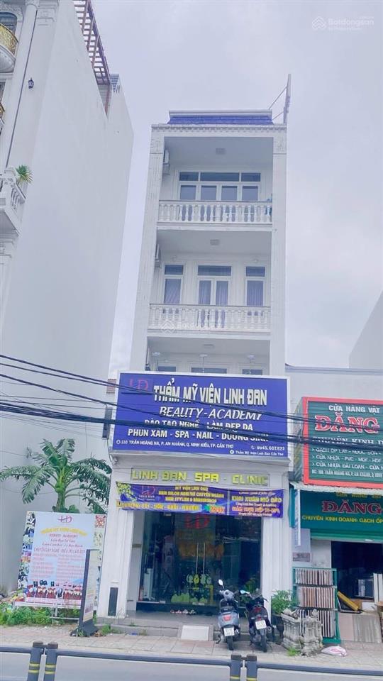 Cho thuê nhà 4 tầng mặt tiền trần hoàng na 22 triệu/th