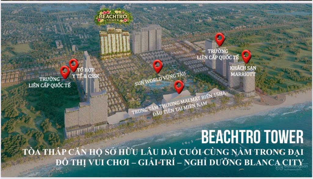 Bán căn hộ 2pn blanca city vũng tàu 79.8m² view công viên & biển giá tốt hotline 0901 681 ***