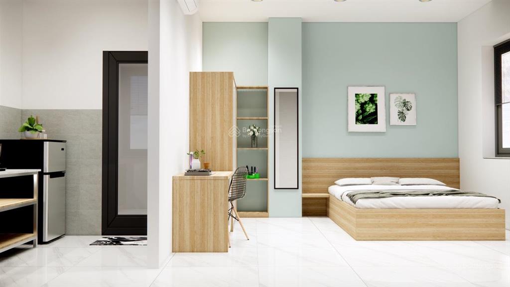 Cho thuê căn hộ ngay tt tp xây mớithoáng mát có nhiều cửa sổ, sân riêngfull nội thất5.5tr /tháng