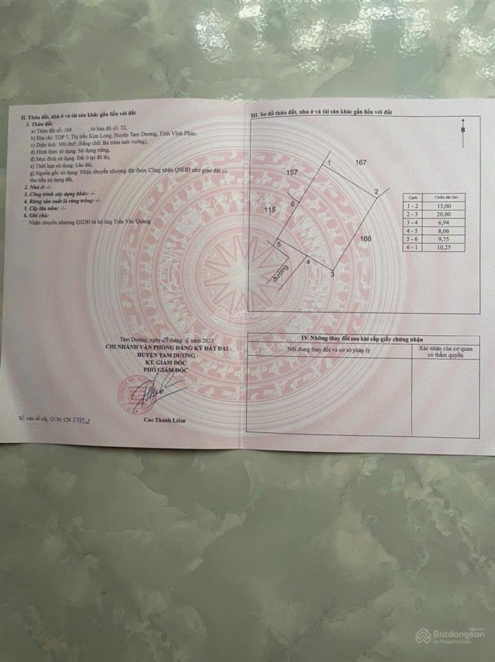 Bán trang trại có thổ cư, 1ha, tam dương sát vĩnh yên, giá rẻ chỉ 1.7tr/m2.  0986 797 ***