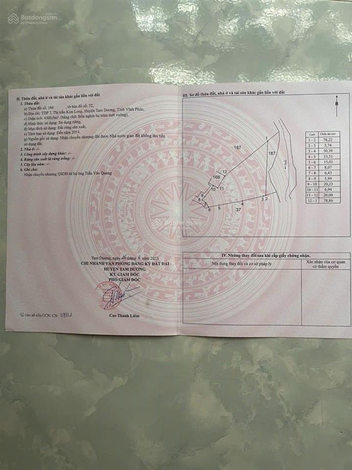 Bán trang trại có thổ cư, 1ha, tam dương sát vĩnh yên, giá rẻ chỉ 1.7tr/m2.  0986 797 ***