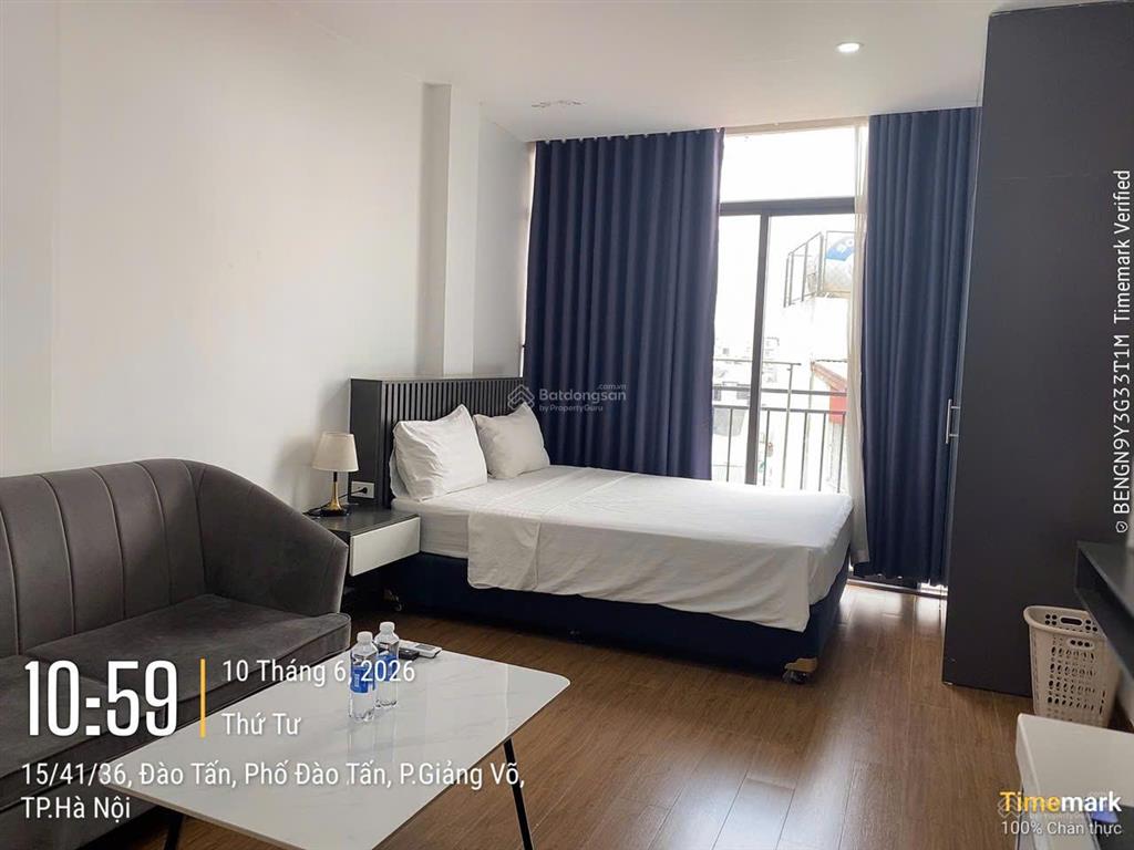 Căn hộ dịch vụ cho thuê ngắn ngày và dài ngày tại đào tấn, gần lotter center