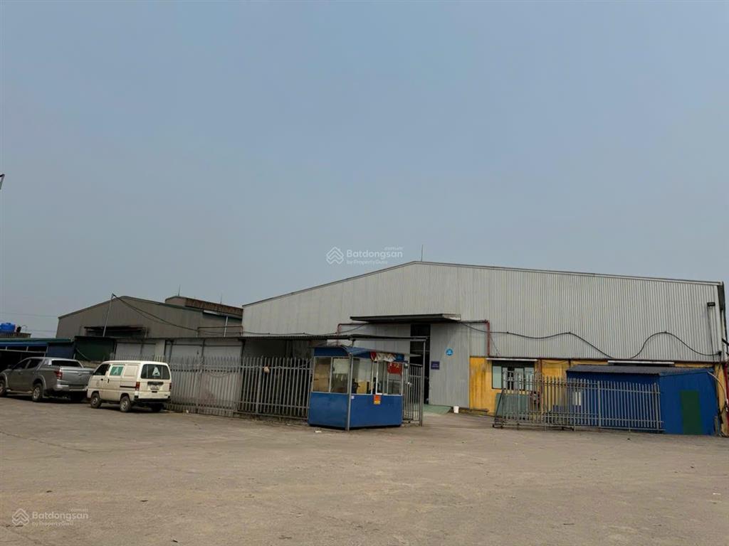 Cho thuê nhà xưởng mặt đường ql21b  hồng quang, nam trực, nam định, hệ thống pccc tự động