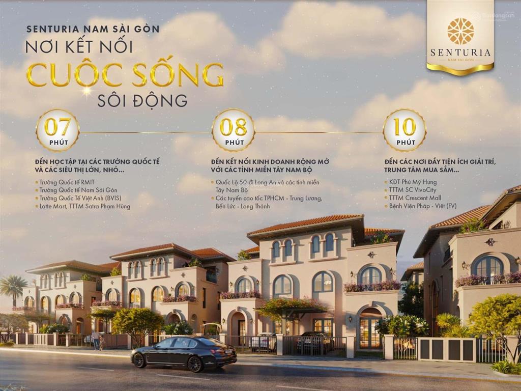 Nhà phố thấp tầng senturia nam sài gòn gđ2, view sông hiệp ân, liền kề pmh