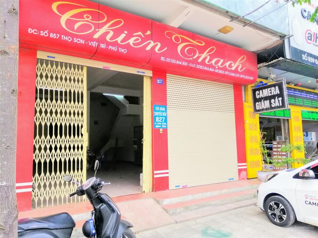 Cho thuê nhà mặt phố tại số 857 đại lộ hùng vương, thọ sơn  vt  pt