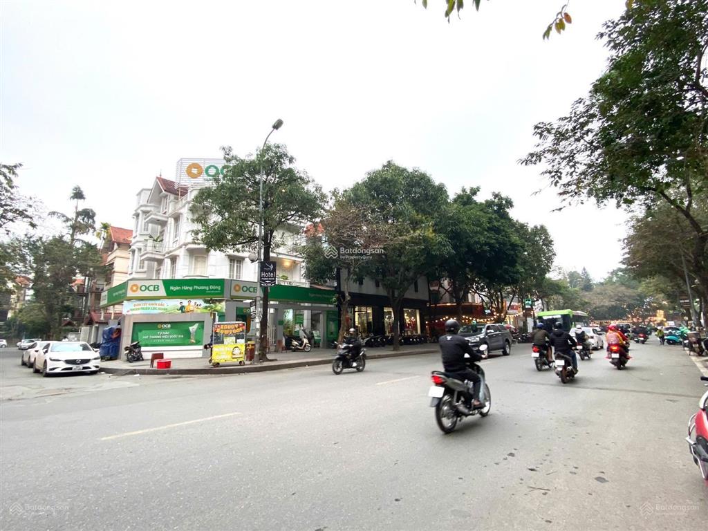 Bán biệt thự kđt linh đàm, 308m2 x 4 tầng, cách đường nguyễn hữu thọ 30m, rẻ nhất linh đàm 220tr/m2