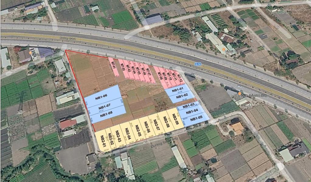 Quỹ đất vàng mặt tiền quốc lộ 56  tiện kd đa chức năng  hơn 30 lô với giá đầu tư ( từ 1,4tỉ/nền)