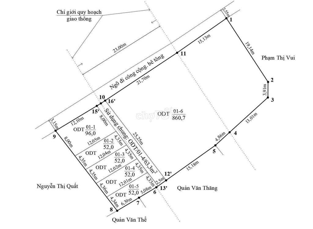 Đất 52m2 ngang 4,3m Như Kiều, Quốc Tuấn, An Dương 730 triệu