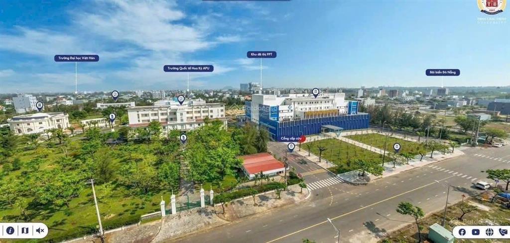 Bán lô 2 mặt tiền ngay trục đường văn tiếng dũng