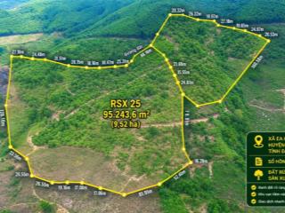 Hạ giá bánh nhanh gần 10ha (95.243m2) đất trồng keo tại xã ea trang, huyện m'drak, đắk lắk, 2.1 tỷ