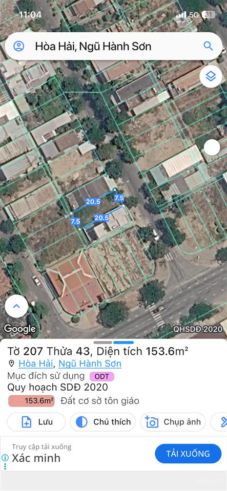 Bán đất tại kim đồng, hòa hải, ngũ hành sơn, đà nẵng, giá siêu hời 7,8 tỷ, 150m2, sát trục an nông