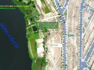 Hàng ngộp, chỉ 30tr/m2 lô góc biệt thự mặt sông view công viên trục đường 20m5.