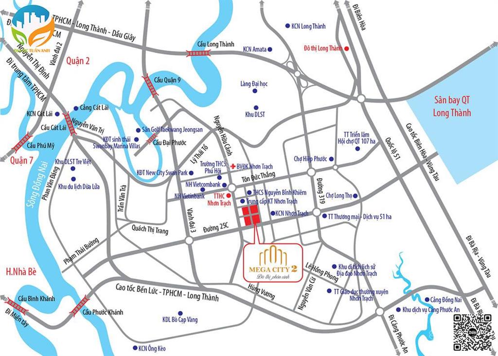 Bán gấp lô th15 đường 15m, dự án mega city 2, giá 1,4 tỷ, 110m2