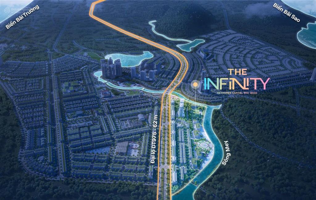 Bán shophouse the infinity phú quốcmặt dt975, vỉa hè rộng, kinh doanh mệt nghỉ 3 tầng 1 tum 6,3 tỷ