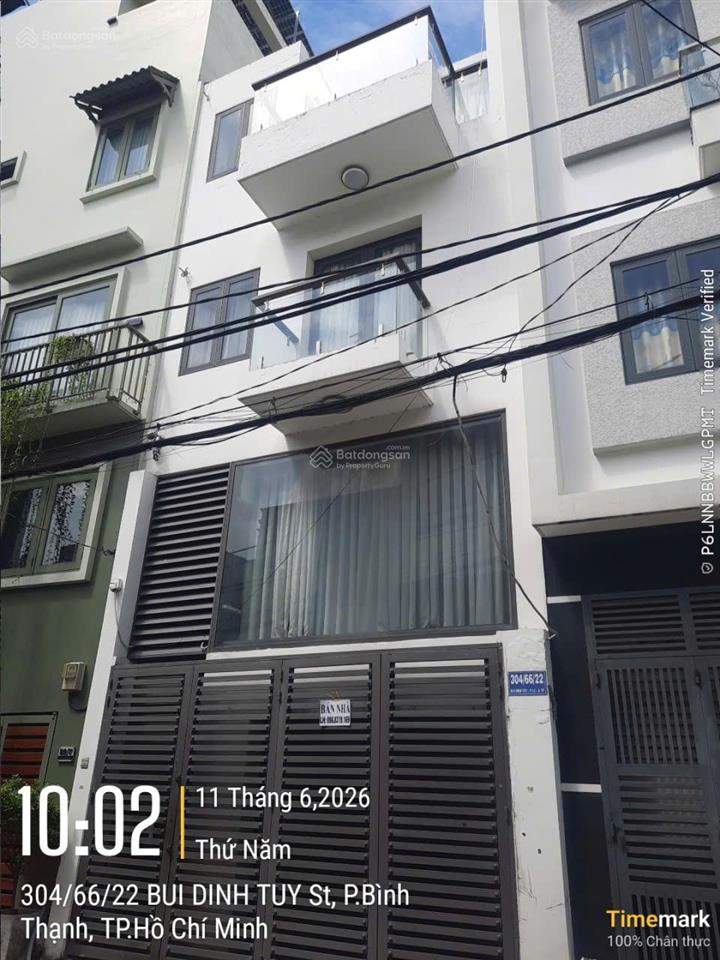 Bán gấp nhà riêng tại bùi đình túy, 13,5 tỷ, 78,3m2, 3 tầng, sân thượng