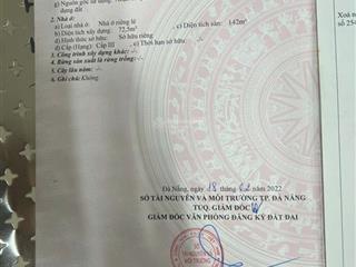 Bán nhà mặt tiền đường vũ quỳnh, vị trí siêu đẹp, gần biển, có sẵn nhà 2 tầng cho thuê.