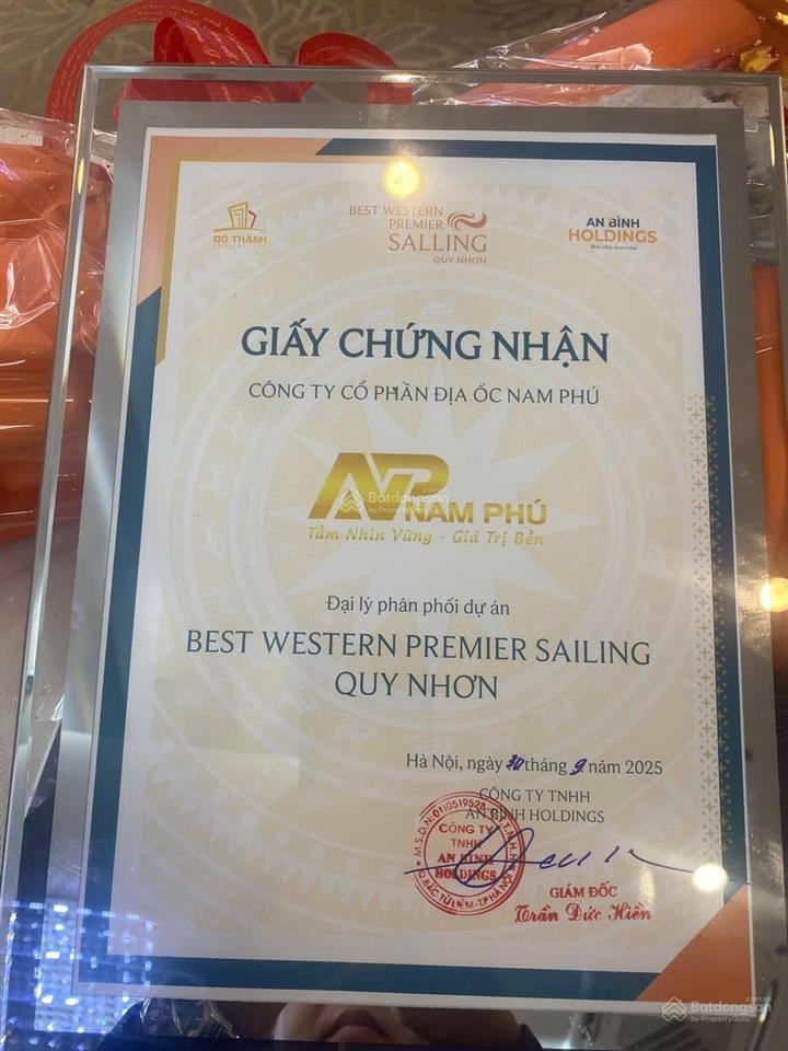 Hotgỏ hàng xây thô giá siêu hấp dẫn 5/2026 sailing quy nhơn từ 41tr/m2  52tr/m2 bàn giao cuối năm