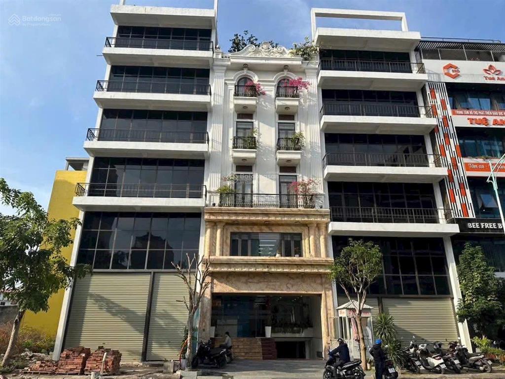 Bán toà nhà 6 tầng tuyến 1 dự án icc quán mau  150m  mặt tiền 7,5m hướng đông nam