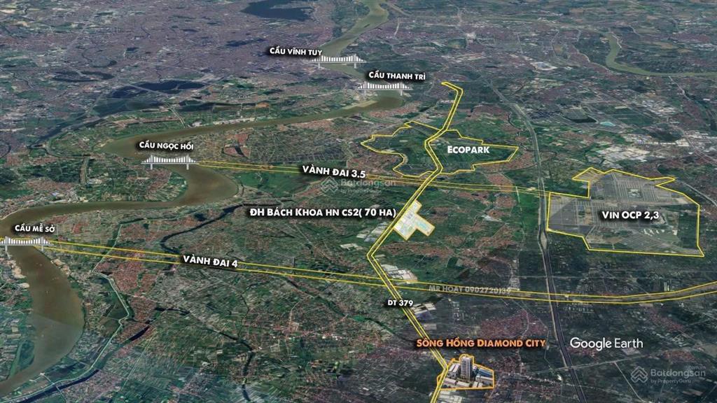 135m2 đấu giá khoá nhu 2 việt yên yên mỹ gần trục chính, ngã 3, mặt sau thoáng, giá cực tốt 4xtr/m2