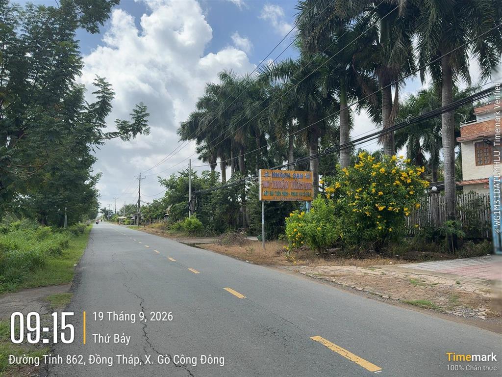 Bán gấp đất thổ cư tại đường tỉnh lộ 862, xã tân thành, huyện gò công đông, giá thỏa thuận, 7500 m2