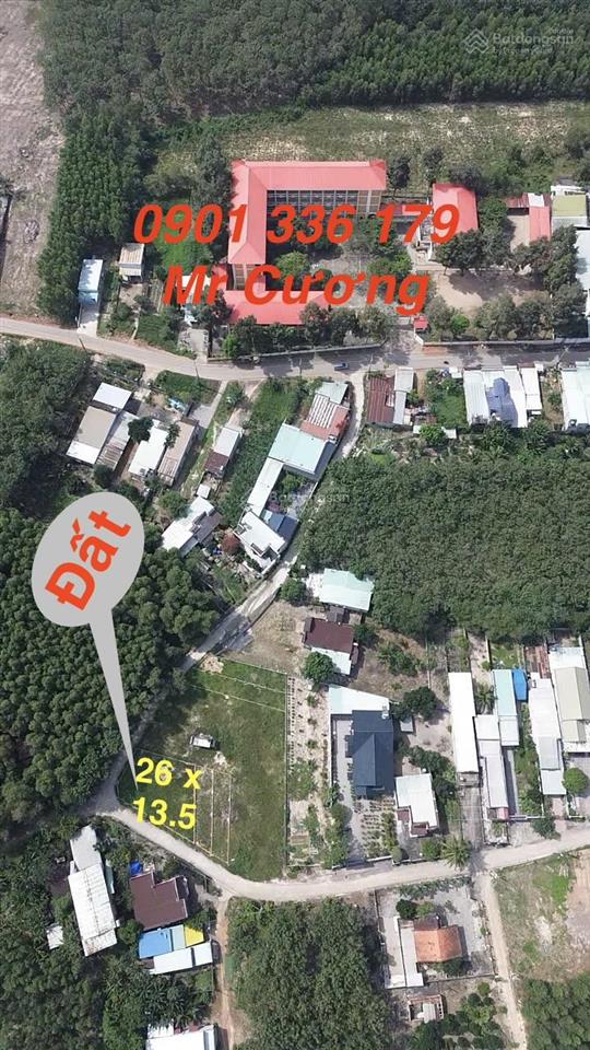 Chủ cần bán gấp lô đất 2 mặt tiền đối diện trường học cấp 2, khu dân cư hiện hữu 0901 336 ***