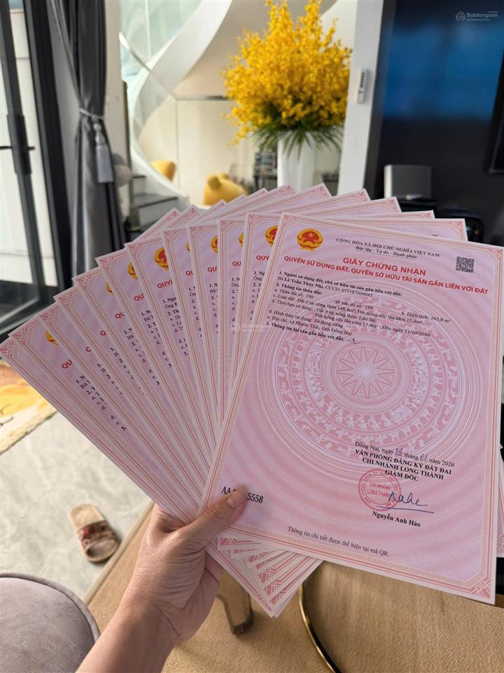 Chủ gửi bán thửa đất 2 mặt tiền 1000m2 ngay trường học cấp 2 phước bình cũ có 770m2 thổ cư