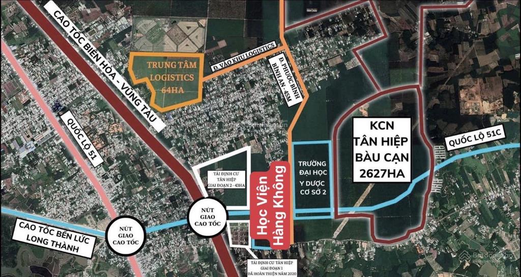 Chủ gửi bán lô đất nằm ngay khu dân cư, đối diện kcn và trường đại học hàng không