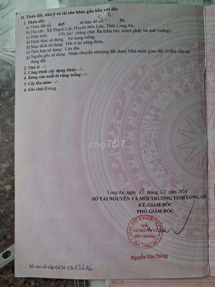 Bán đất vườn kèm nhà giá rẻ